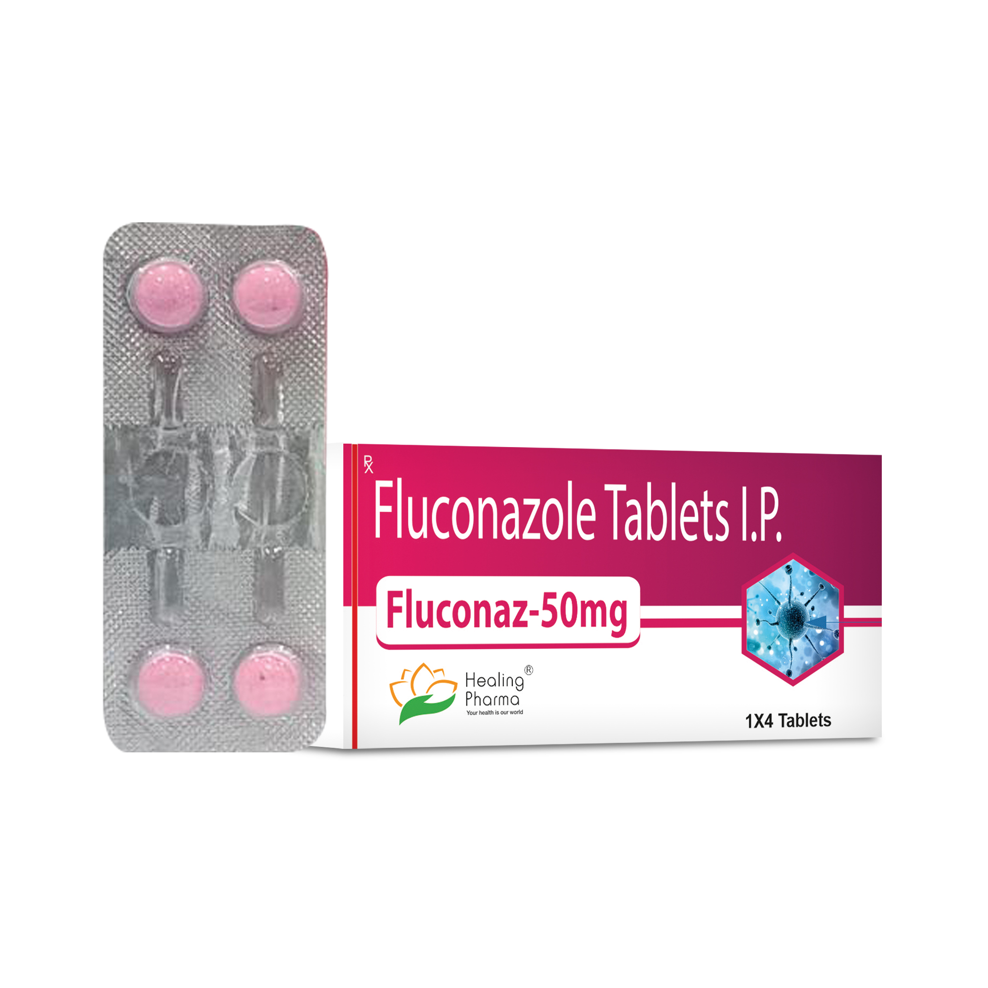 Fluconaz 50mg Healing Pharma India Pvt Ltd